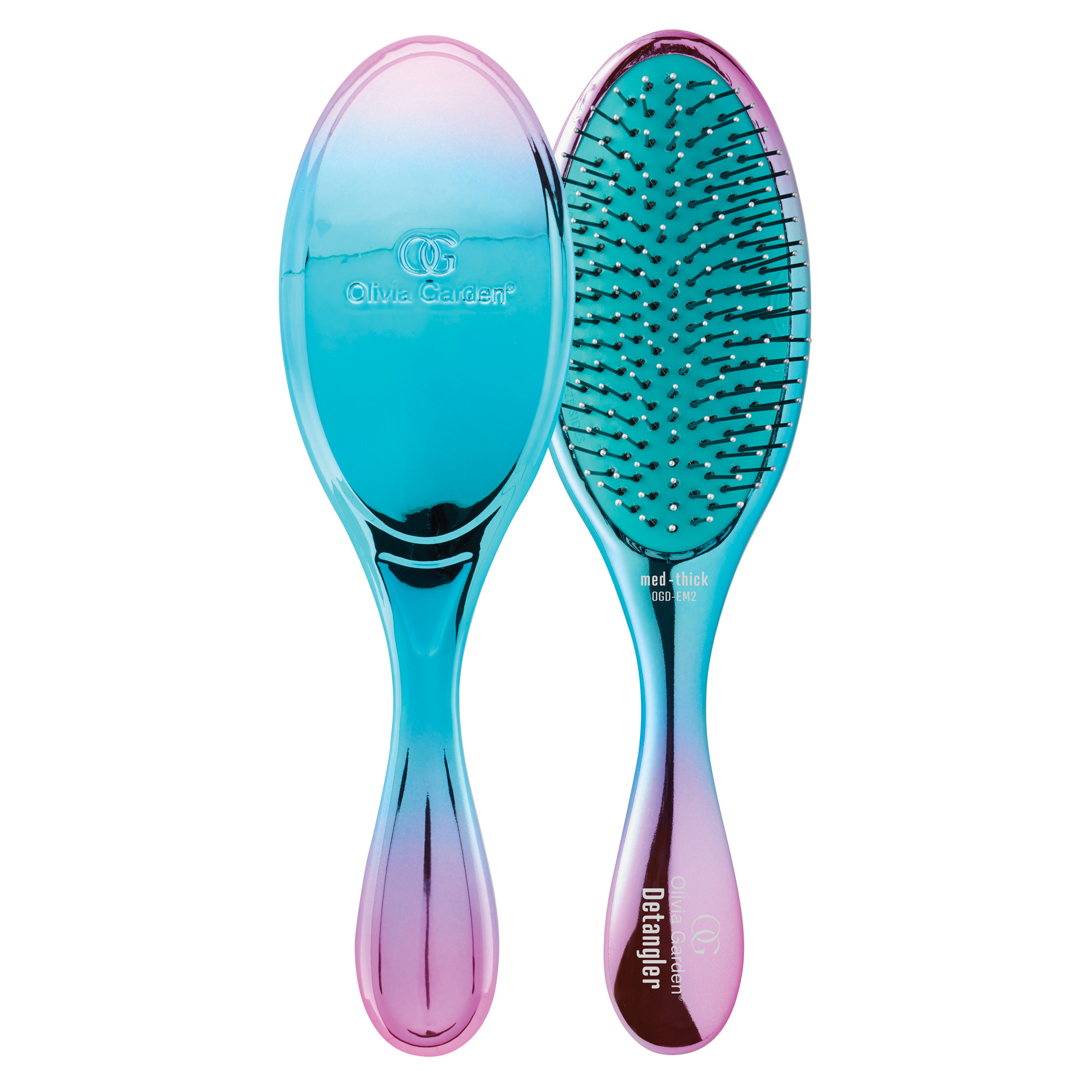 Olivia Garden Aurora Collection - Detangler - Medium-Thick Hair